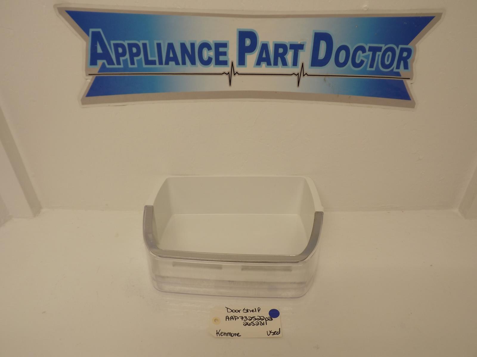 Kenmore Refrigerator AAP73252202 2652311 Door Shelf Used Kenmore Refrigerator AAP73252202 2652311 Door Shelf Used